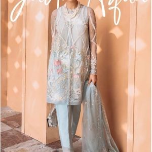 Freesia Suffuse by Sana Yasir 3 Piece Suit